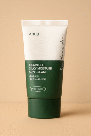 Anua Heartleaf Silky Moisture Sunscreen