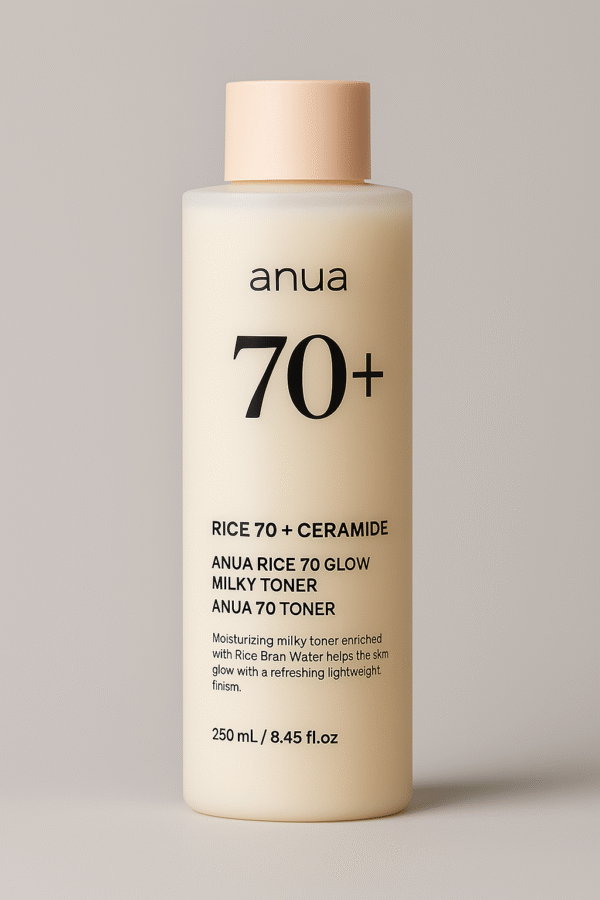 Anua rice 70 glow milk toner