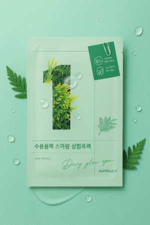Numbuzin Dewy glow spa sheet mask