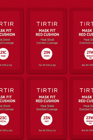Tirtir Mask Fit Red Cushion 6 Shades Trial Kit - Light Medium