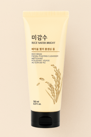 The Face Shop Rice Water Bright Facial Foaming Cleanser